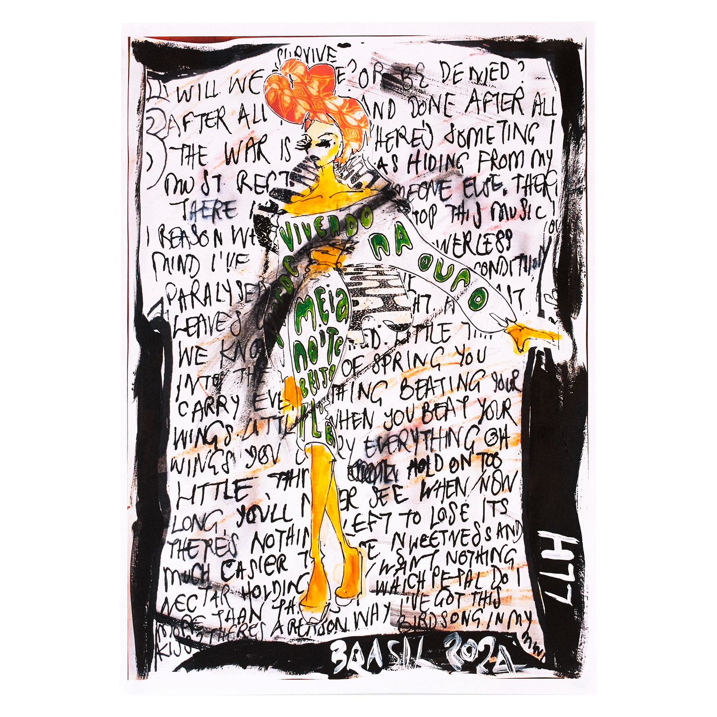 Lianne La Havas 2024 South America tour poster